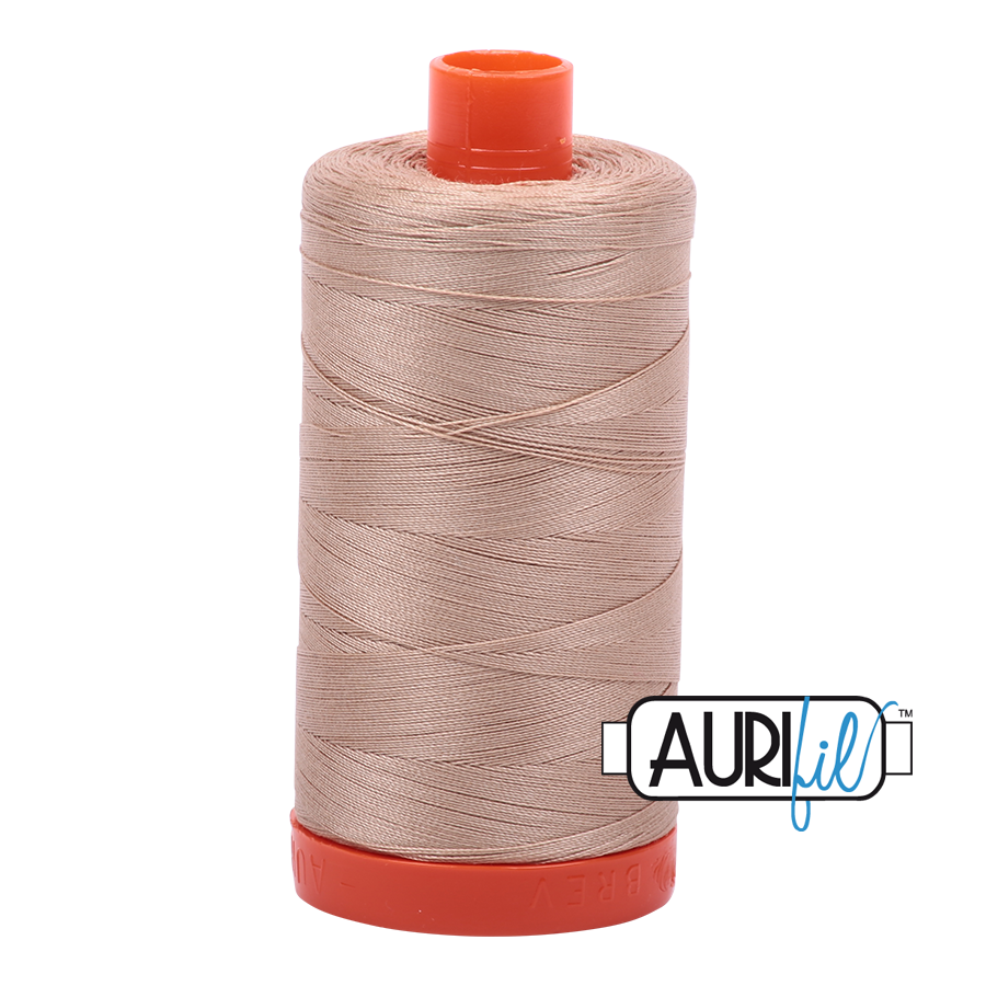 Aurifil Cotton Thread — Beige 2314 — Medium 50wt
