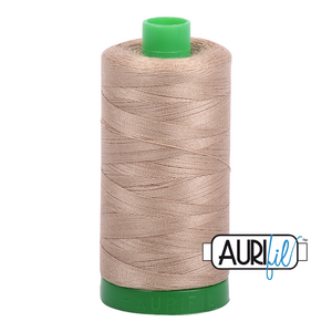 Aurifil Cotton Thread — Linen 2325 — Medium 40wt
