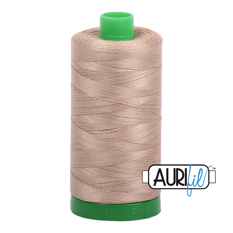 Aurifil Cotton Thread — Linen 2325 — Medium 40wt
