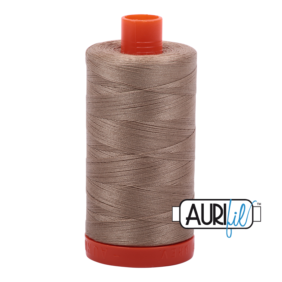 Aurifil Cotton Thread — Linen 2325 — Medium 50wt