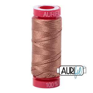 Aurifil Cotton Thread — Cafe au Lait 2340 — Small 12wt