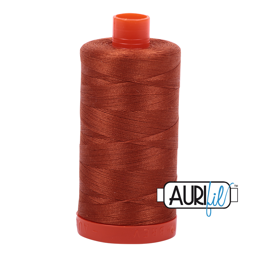 Aurifil Cotton Thread — Cinnamon Toast 2390 — Medium 50wt
