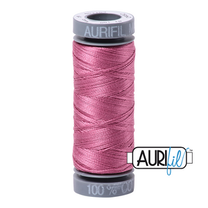 Aurifil Cotton Thread — Dusty Rose 2452 — Small 28wt