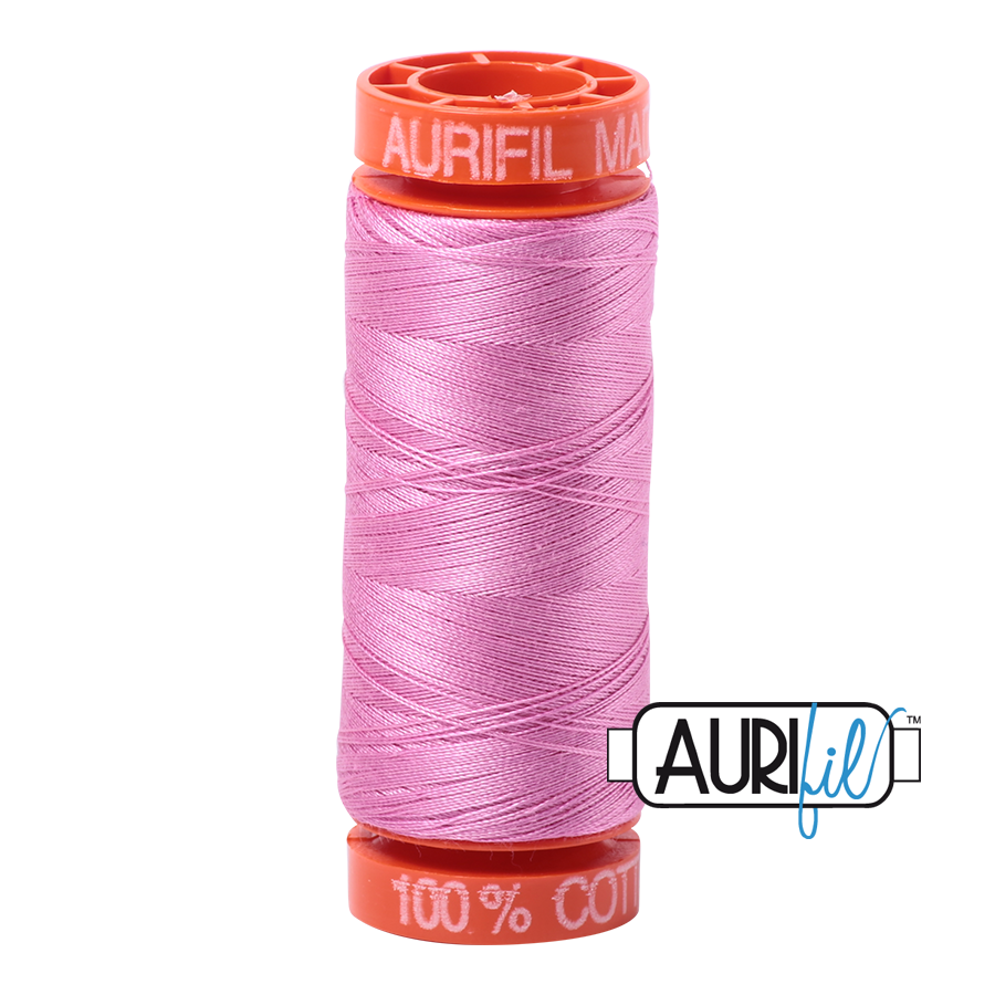Aurifil Cotton Thread — Medium Orchid 2479 — Small 50wt