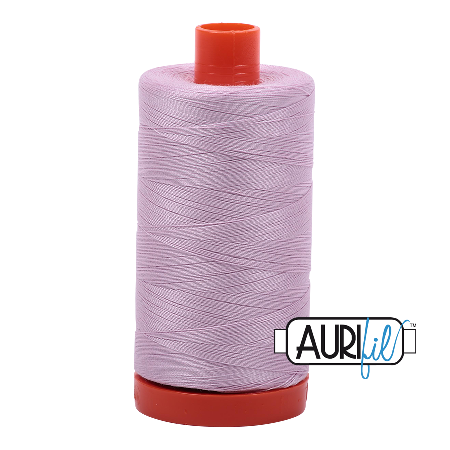 Aurifil Cotton Thread — Light Lilac 2510 — Medium 50wt