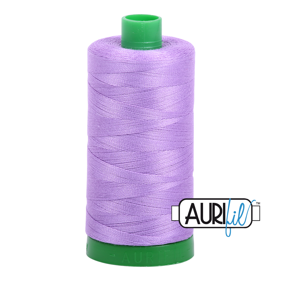 Aurifil Cotton Thread — Violet 2520 — Medium 40wt