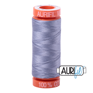 Aurifil Cotton Thread — Grey Violet 2524 — Small 50wt