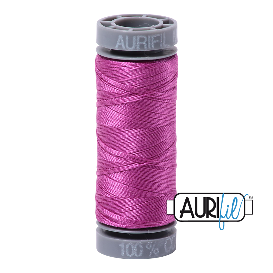 Aurifil Cotton Thread — Magenta 2535 — Small 28wt