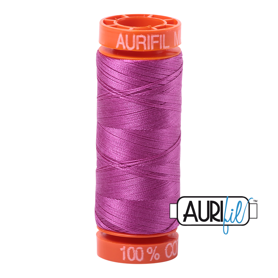 Aurifil Cotton Thread — Magenta 2535 — Small 50wt