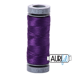 Aurifil Cotton Thread — Medium Purple 2545 — Small 28wt