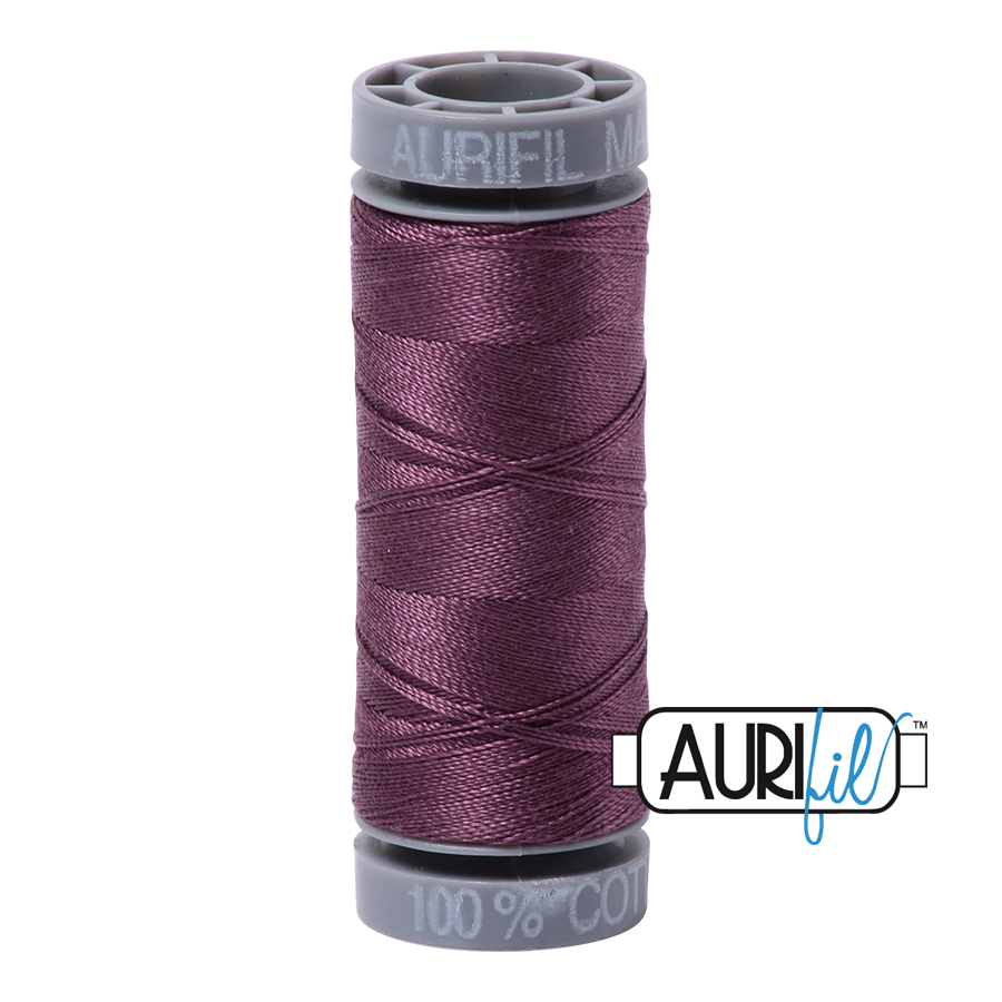 Aurifil Cotton Thread — Mulberry 2568 — Small 28wt