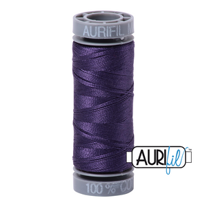 Aurifil Cotton Thread — Dark Dusty Grape 2581 — Small 28wt