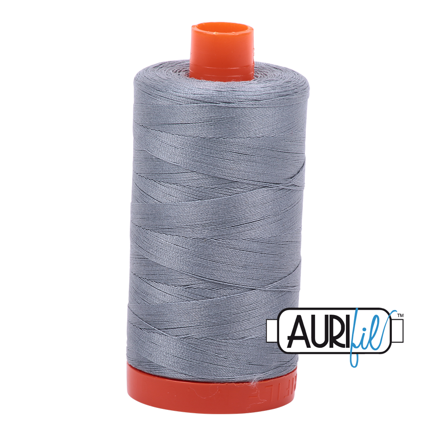 Aurifil Cotton Thread — Light Blue Grey 2610 —  Medium 50wt