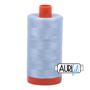 Aurifil Cotton Thread — Light Robins Egg 2710 — Medium 50wt