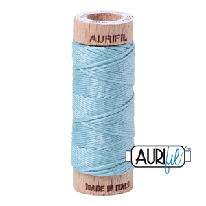 Aurifil Cotton Thread — Light Grey Turquoise 2805 — Small Floss