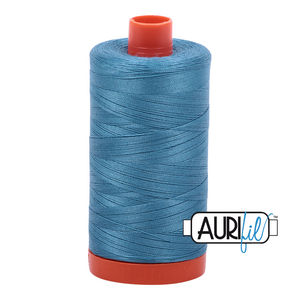 Aurifil Cotton Thread — Teal 2815 — Medium 40wt