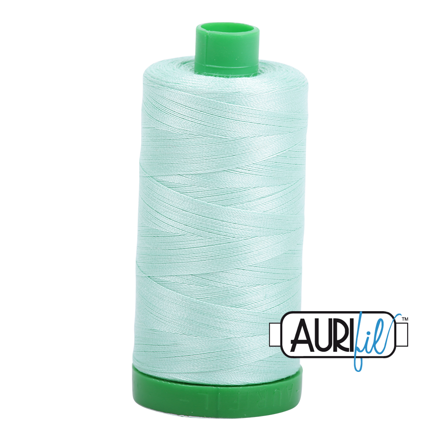 Aurifil Cotton Thread — Mint 2830 — Medium 40wt