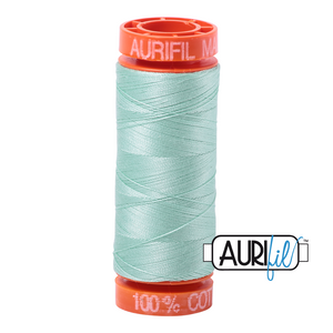 Aurifil Cotton Thread — Mint 2830 — Small 50wt