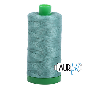 Aurifil Cotton Thread — Medium Juniper 2850 — Medium 40wt