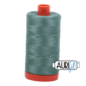Aurifil Cotton Thread — Medium Juniper 2850 — Medium 50wt