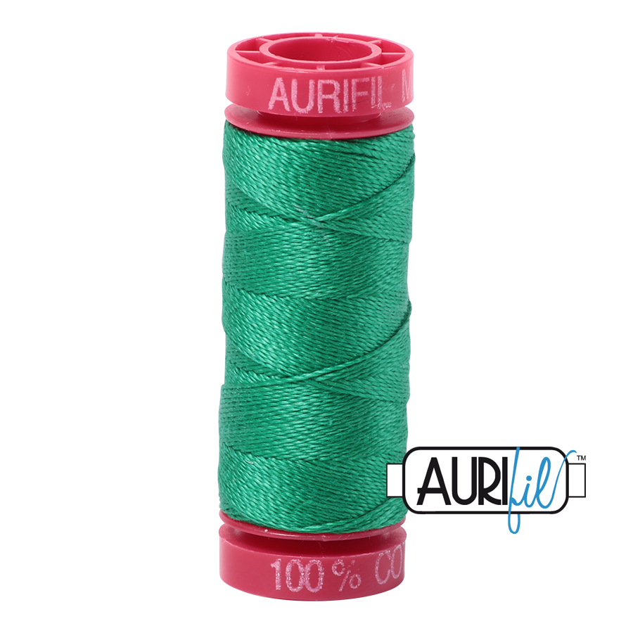 Aurifil Cotton Thread — Emerald 2865 — Small 12wt