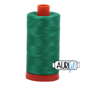 Aurifil Cotton Thread — Emerald 2865 — Medium 50wt