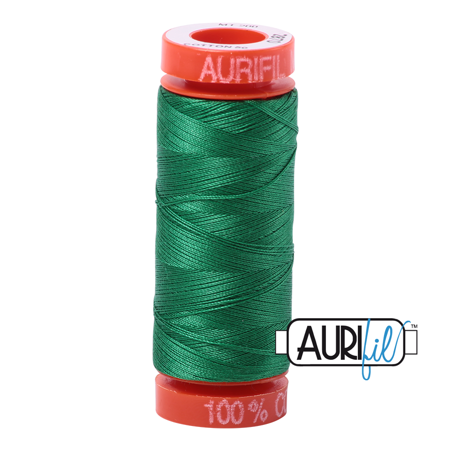 Aurifil Cotton Thread — Green 2870 — Small 50wt