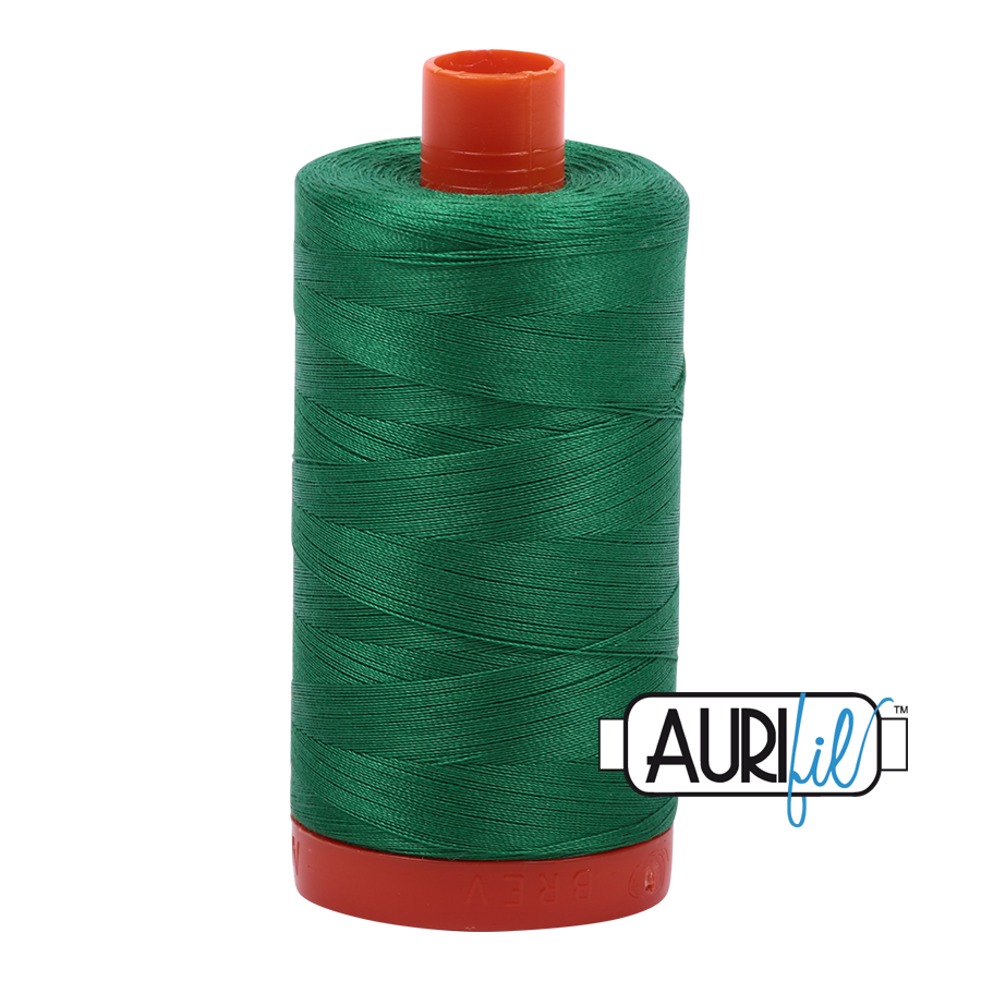 Aurifil Cotton Thread — Green 2870 — Medium 50wt