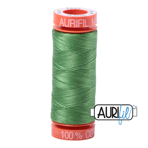 Aurifil Cotton Thread — Green Yellow 2884 — Small 50wt