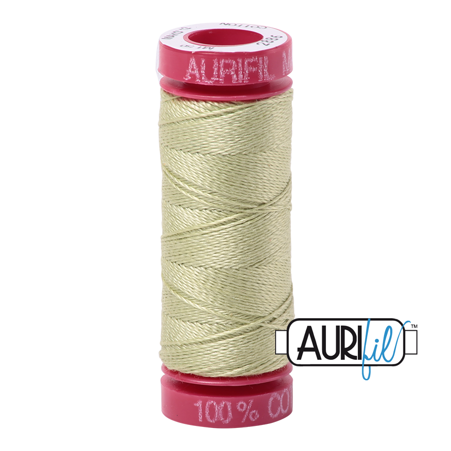 Aurifil Cotton Thread — Light Avocado 2886 — Small 12wt