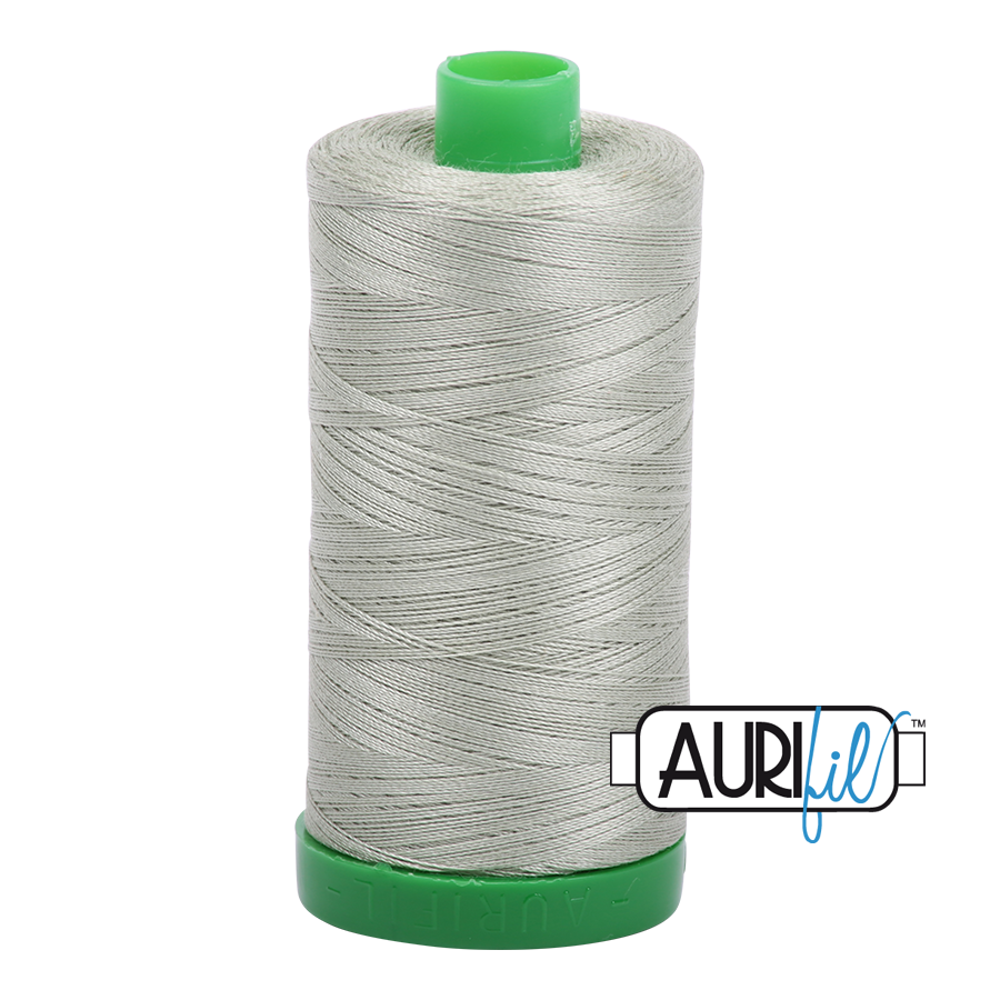Aurifil Cotton Thread — Light Laurel Green 2902 — Medium 40wt