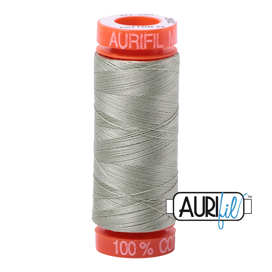 Aurifil Cotton Thread — Light Laurel Green 2902 — Small 50wt