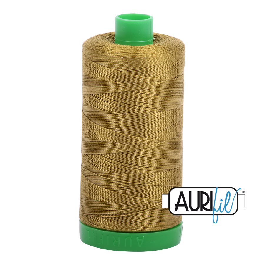 Aurifil Cotton Thread — Medium Olive 2910 — Medium 40wt
