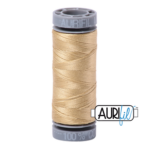 Aurifil Cotton Thread — Very Light Brass 2915 — Small 28wt