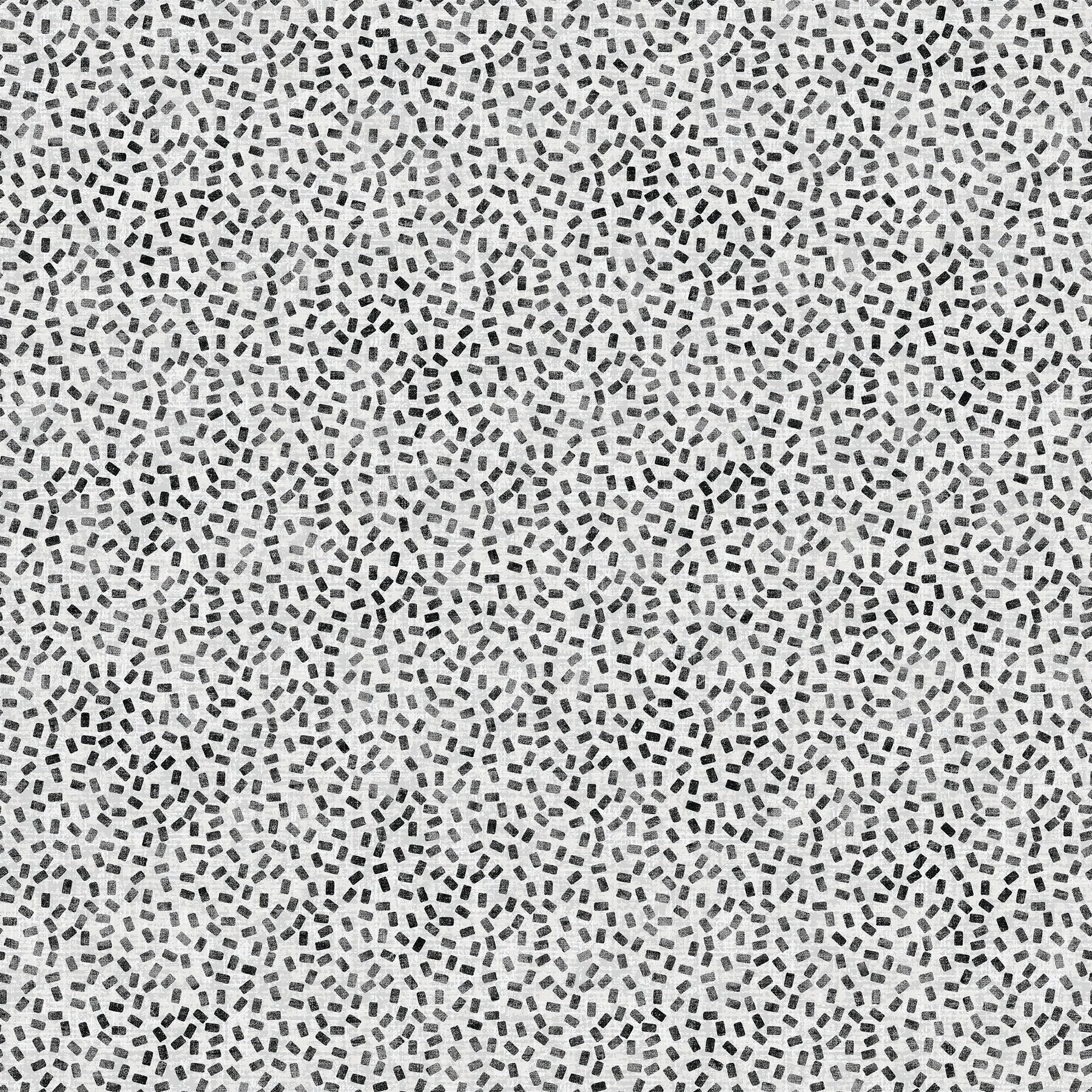 Dashes in Light Gray from Momentum by Deborah Edwards for Northcott, Designer Fabric