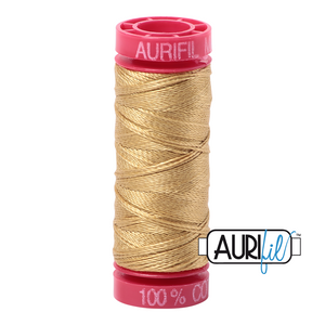 Aurifil Cotton Thread — Light Brass 2920 — Small 12wt