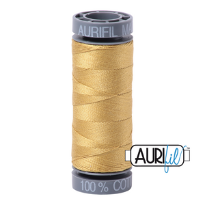 Aurifil Cotton Thread — Light Brass 2920 — Small 28wt