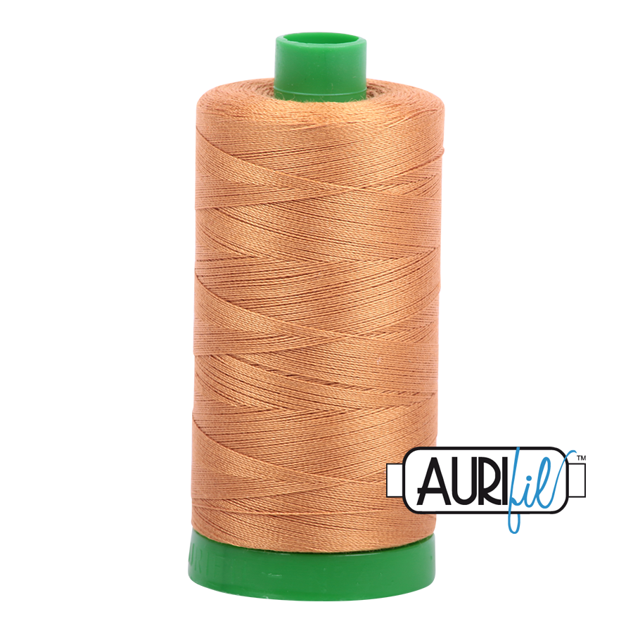 Aurifil Cotton Thread — Golden Toast 2930 — Medium 40wt