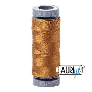 Aurifil Cotton Thread — Brass 2975 — Small 28wt