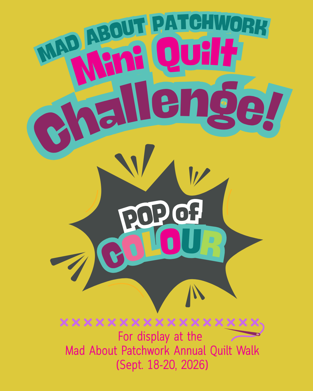 2026 Mini Challenge Bundle - Pop of Colour, Fun Stuff