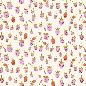 Lilac Strawberry - Heather Ross 108in Wide Back