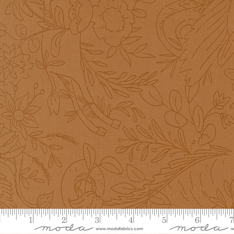Sunlit Ruins in Toast from Sunlit Ruins by Jessica Rose for Moda Fabrics