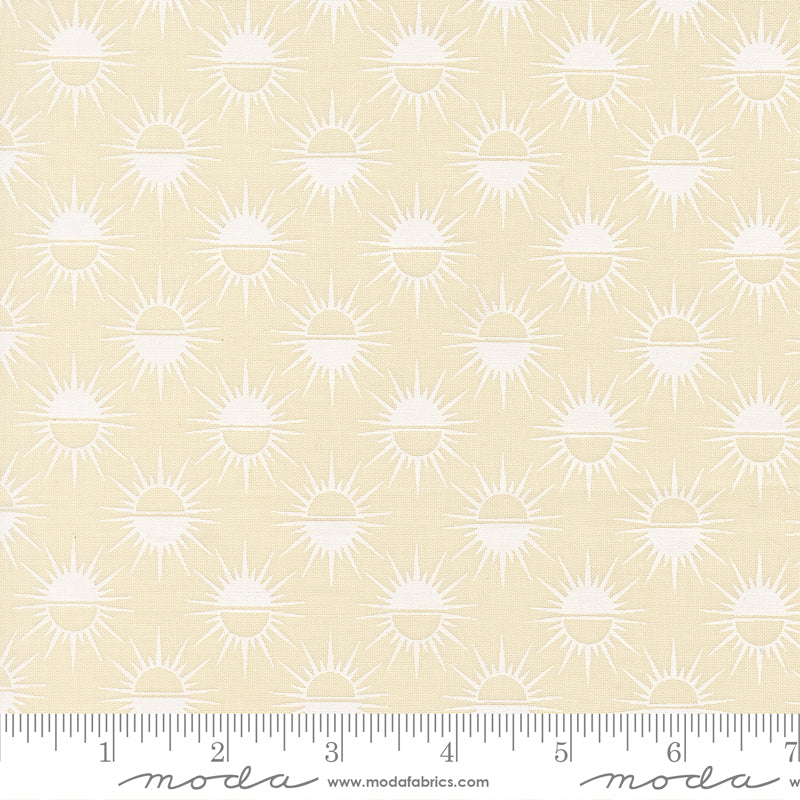 Seaside Light in Cream White from Sunlit Ruins by Jessica Rose for Moda Fabrics