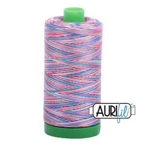 Aurifil Cotton Thread — Liberty (Variegated) 3852 — Medium 40wt