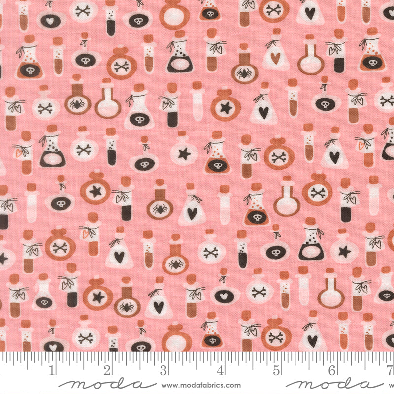 Toxic Tails in Candy from Purrs & Boos by Elena Amo for Moda Fabrics, Designer Fabric