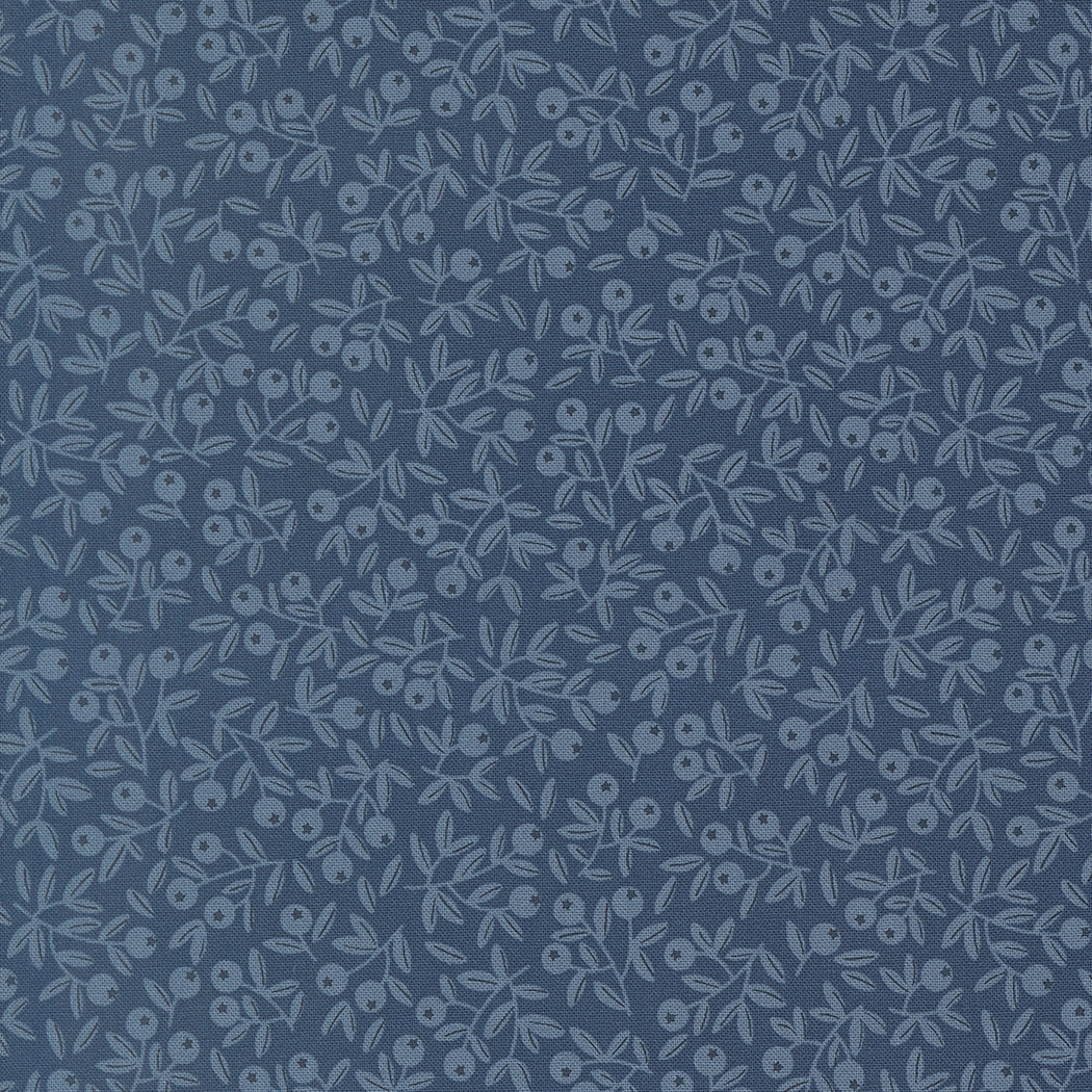 At Your Serviceberry in Twilight from Nature's Sketchbook by Elena Amo for Moda Fabrics, Designer Fabric