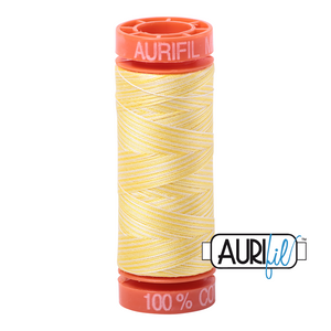 Aurifil Cotton Thread — Lemon Ice (Variegated) 3910 — Small 50wt
