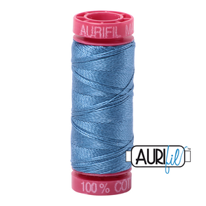 Aurifil Cotton Thread — Wedgewood 4140 — Small 12wt