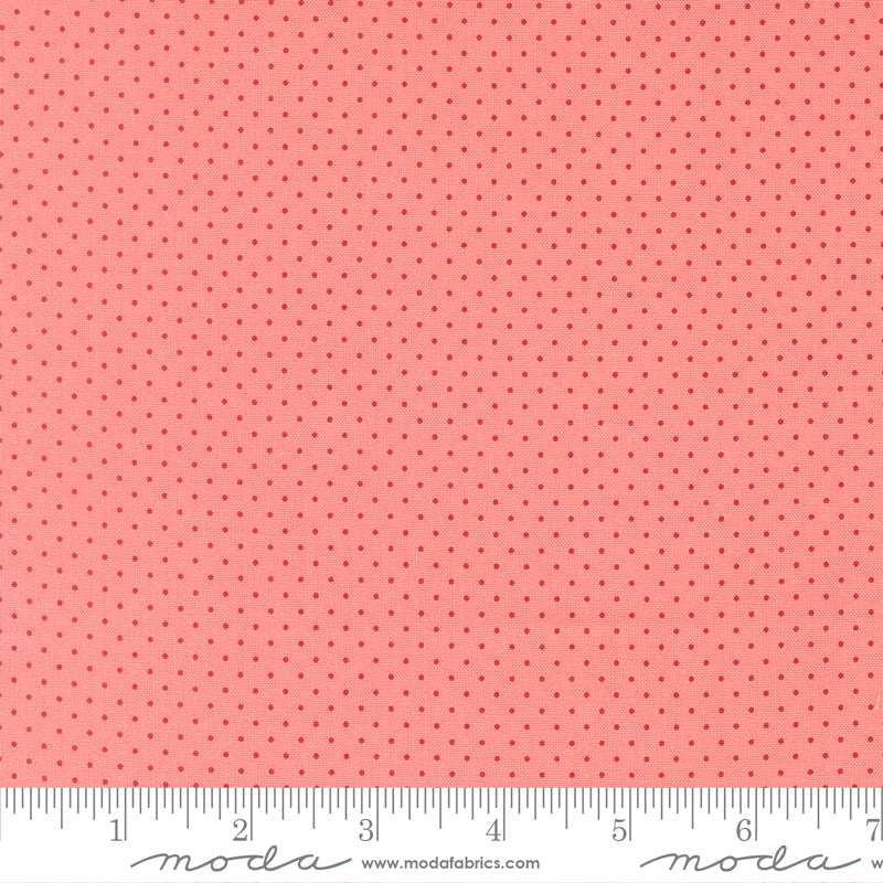 Pin Dot in Blush from Merrily On High by Sweetfire Road for Moda Fabrics, Designer Fabric