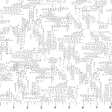 Dovetail Stitches in White Grey by Ghazal Razavi for Figo